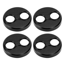 (Black) 4pcs Drone Motor Protector Aluminum Alloy Cap for FIMI X8 MINI Black