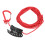 (Red) Camping Hanging Rope Adjustable AntiSkid Strap with Hook (Black) 5
