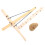 Bow Drill Tool Paulownia Portable Friction Fire Starter 5