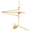 Bow Drill Tool Paulownia Portable Friction Fire Starter 2