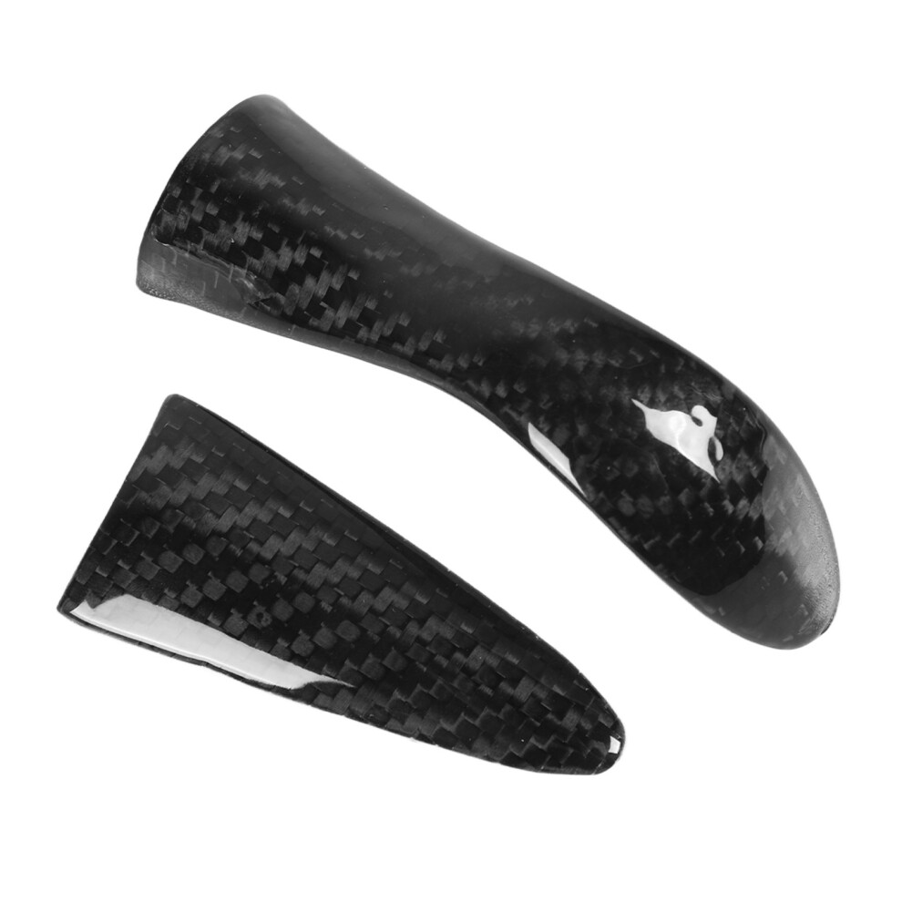 Carbon Fiber Shift Knob Trim Kit For Infiniti Q50 2014-2017 Gloss 3K 4941357142363