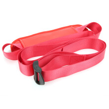 (Red) Adjustable Lightweight Nonslip Duffel Bag Shoulder Strap Black