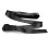 (Black) Adjustable Lightweight Nonslip Duffel Bag Shoulder Strap Black 5