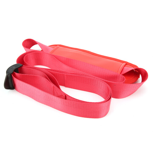 (Red) Adjustable Lightweight Nonslip Duffel Bag Shoulder Strap Black 1