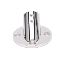 (25mm/1in) Stainless Steel 30 Degree Boat Handrail Fitting 25mm/1in