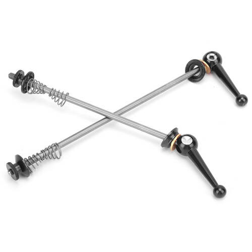 (Black) WAKE HQ-02 Bicycle Quick Release Lever Front Rear Black 2