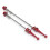 (Red) WAKE HQ-02 Bicycle Quick Release Lever Front Rear Black 5