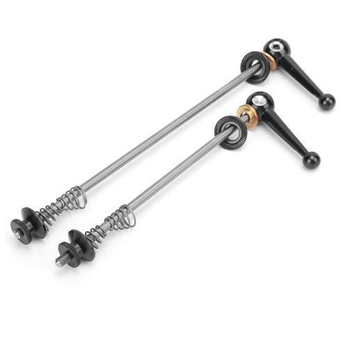 (Black) WAKE HQ-02 Bicycle Quick Release Lever Front Rear Black 1