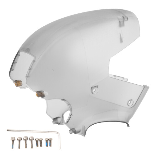 (Transparent Black) Upper Housing Protective Shell for FPV Combo Drone Green