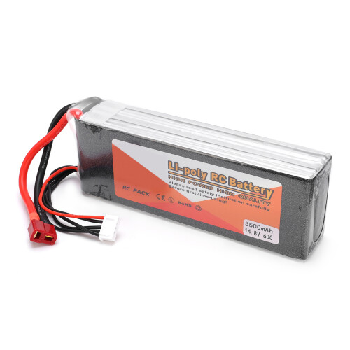 14.8V 5500mAh 4S 60C LiPo Battery XT60 2