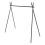Hanging Rack Black Tripod Folding Shelf with Storage Bag for Camping 1