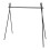 Hanging Rack Black Tripod Folding Shelf with Storage Bag for Camping 4