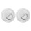 (White) D Ring Pad Patch PVC Inflatable Boat Raft Dinghy Black 1