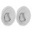 (Gray) D Ring Pad Patch PVC Inflatable Boat Raft Dinghy Black 4
