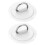 (White) D Ring Pad Patch PVC Inflatable Boat Raft Dinghy Black 5