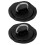 (Black) D Ring Pad Patch PVC Inflatable Boat Raft Dinghy Black 5