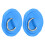 (Blue) D Ring Pad Patch PVC Inflatable Boat Raft Dinghy Black 4
