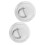 (White) D Ring Pad Patch PVC Inflatable Boat Raft Dinghy Black 3