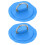 (Blue) D Ring Pad Patch PVC Inflatable Boat Raft Dinghy Black 5