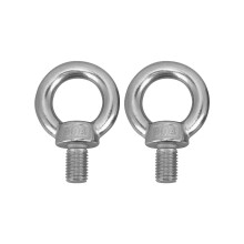 (M16) 2Pcs Stainless Steel Lifting Ring Eye Bolt M20 Marine Grade