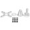 RC Airplane Propeller Adapter C5055 for 600/400/700KV Brushless Motor 1