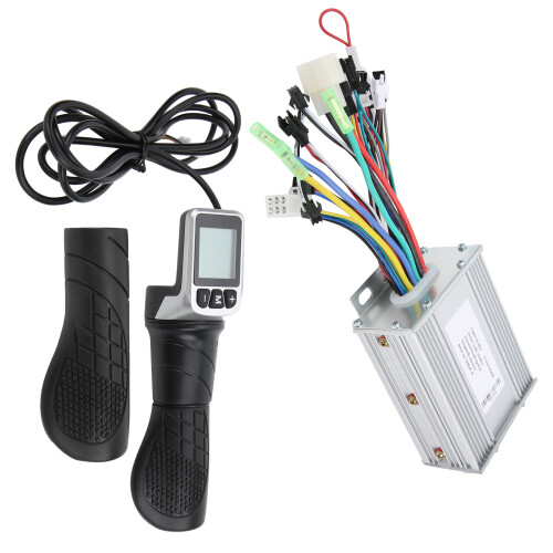 36V/48V 450W Brushless Controller + 124DX LCD Throttle for Scooter 2