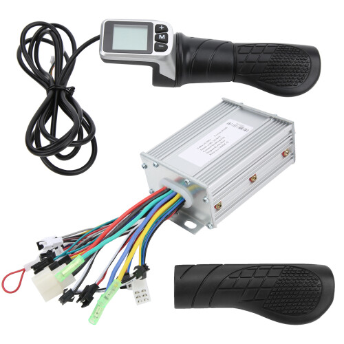 36V/48V 450W Brushless Controller + 124DX LCD Throttle for Scooter 1