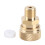 8mm Quick Connect Copper Female Connector 40MPa Pump Adapter 1