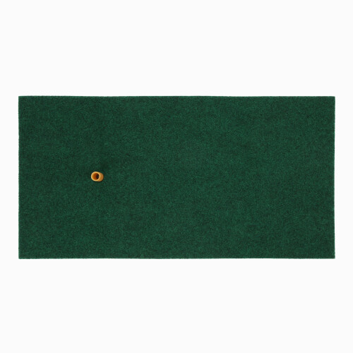 Portable Backyard Golf Mat Training Hitting Pad Grass Carpet with TEE 1