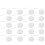 20pcs NonWoven Pin Electrode Pads TENS EMS 4cm 3