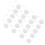 20pcs NonWoven Pin Electrode Pads TENS EMS 4cm 4