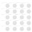 20pcs NonWoven Pin Electrode Pads TENS EMS 4cm 2