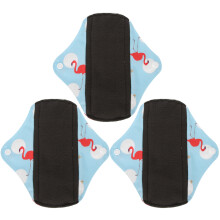 (N41) 3x Waschbare Menstruationspads Saugfähig