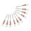 10x Siliconen Maskerpens Set 5