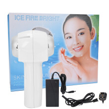 (UK Plug) Hot Cold Hammer Face Rejuvenation Dark Circle 110-240V UK