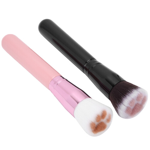 2pcs Makeup Brush Soft Hair Foundation Contour Powder Tool 2