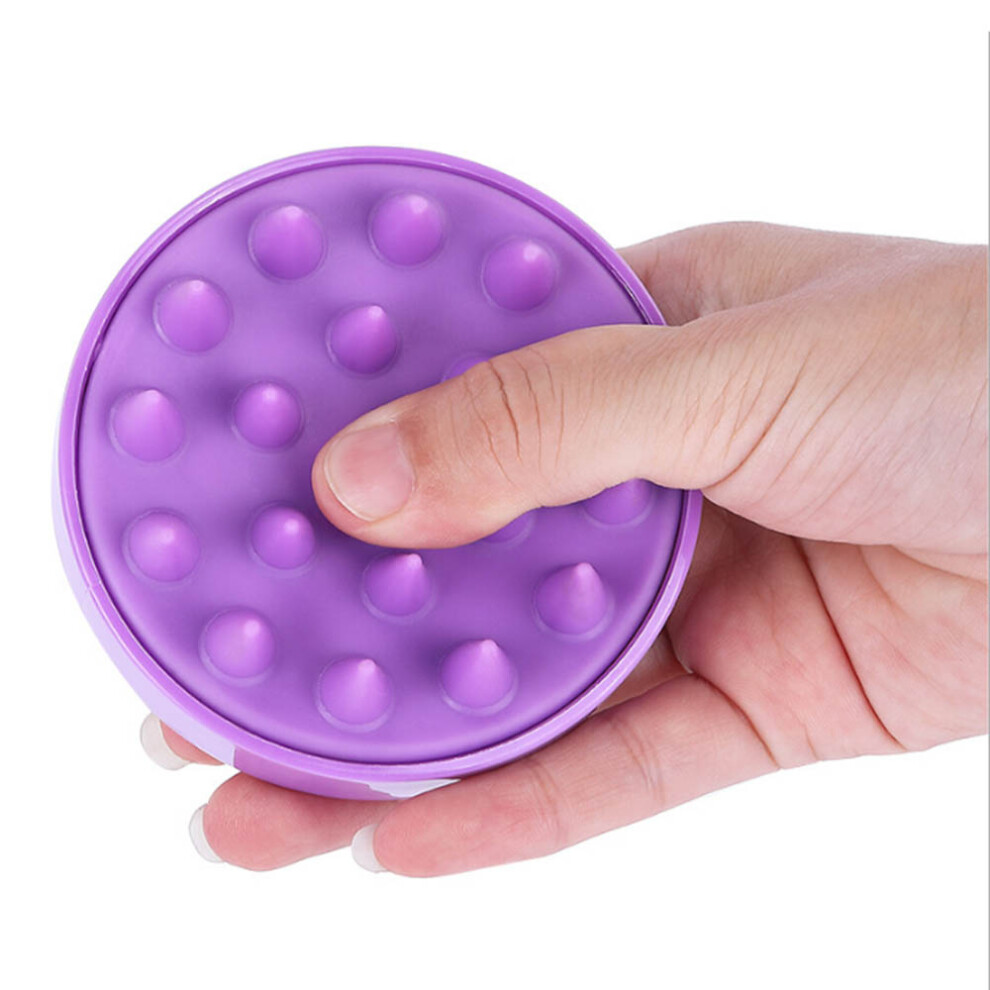 Soft Silicone Scalp Massager Hair Shampoo Brush Comb