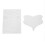 17pcs Anti-Wrinkle Pad Reusable Forehead Sticker Silicone Chest Patch 1