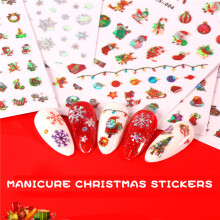 Kerst Nagelstickers Zelfklevend Wateroverdracht DIY
