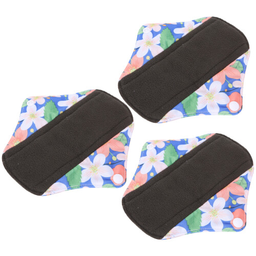 (N46) 3x Waschbare Menstruationspads Saugfähig 1
