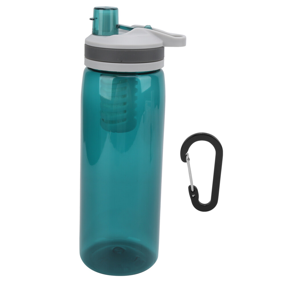 (Green) 770ml Portable Filtered Water Bottle Camping Hiking Emergency Green-image-OPC-PMM5PYQ-NEW