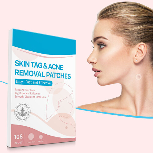 Sefudun 108Pcs Hydrocolloid Patches Acne Tag Remover 2
