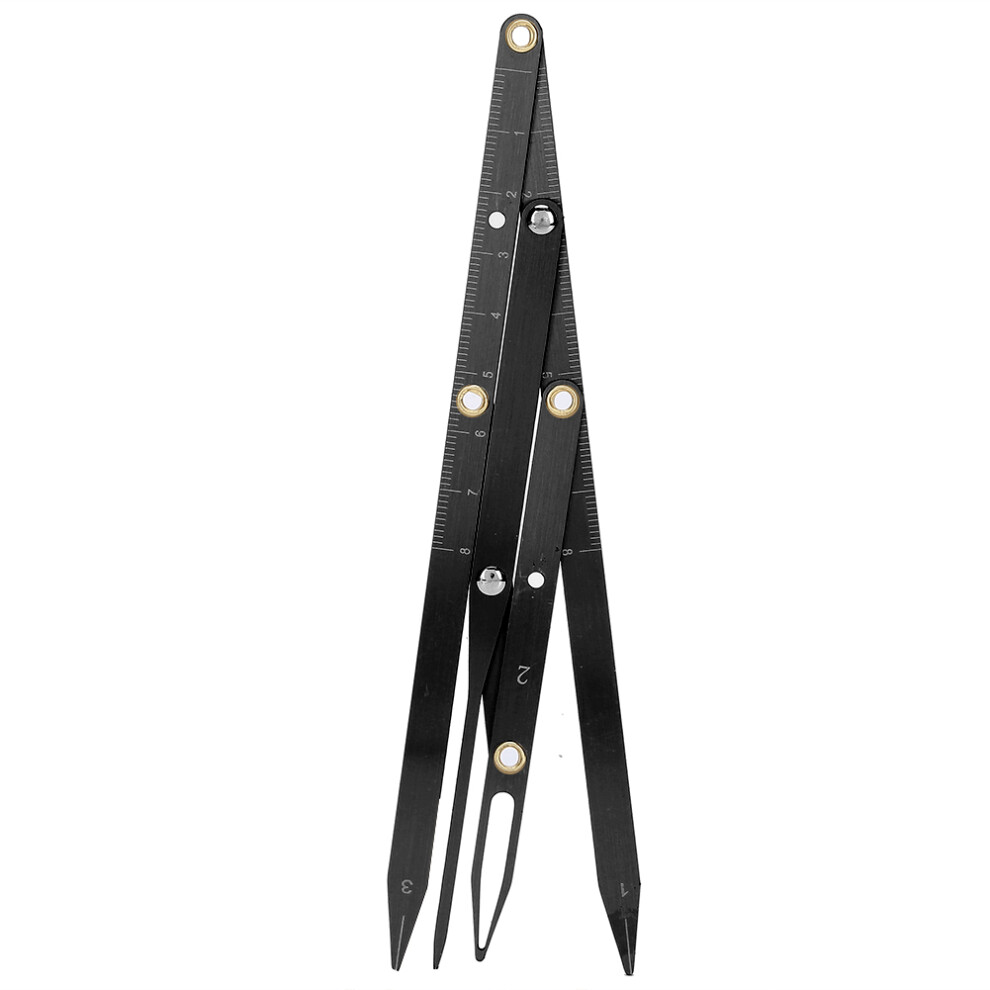 Black/Golden () Microblading Eyebrow Ruler Ratio Symmetrical Tool