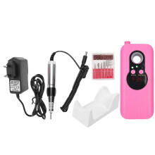 (EU Plug) 35000U/min Akku-Nagelfeile 110-240V Rot