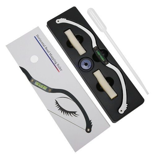 (Silver) Microblading Line Marker Ruler Silver