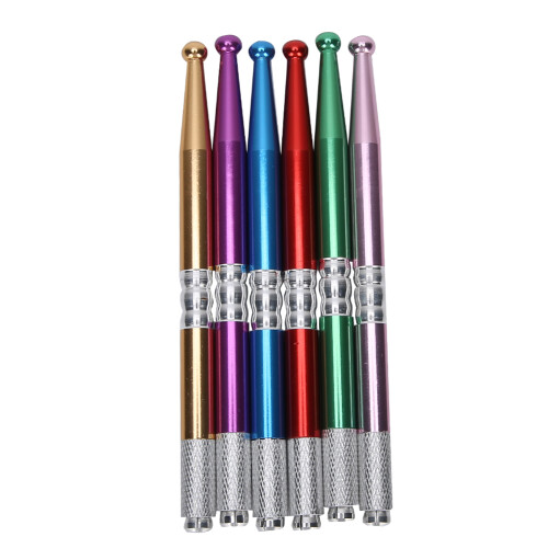 6x Manuelle Lippen-Tattoo-Stift Microblading Braue