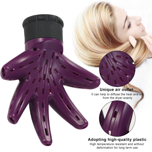 Universal-Föhn-Diffuser Silikon für lockiges Haar 1