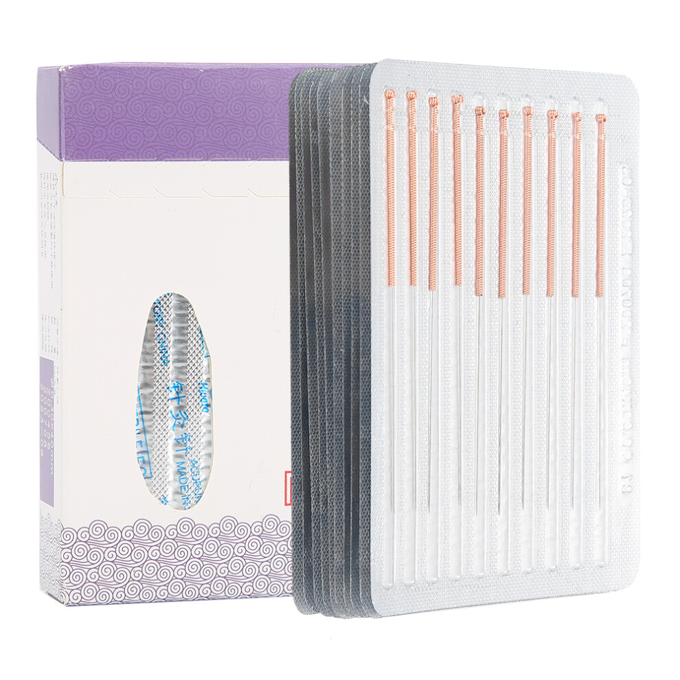 100pcs Disposable Acupuncture Needles Body Therapy