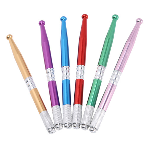 6x Manuelle Lippen-Tattoo-Stift Microblading Braue 1