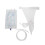 (Men) Reusable Silicone Urine Collection Bag with Funnel for Men 1